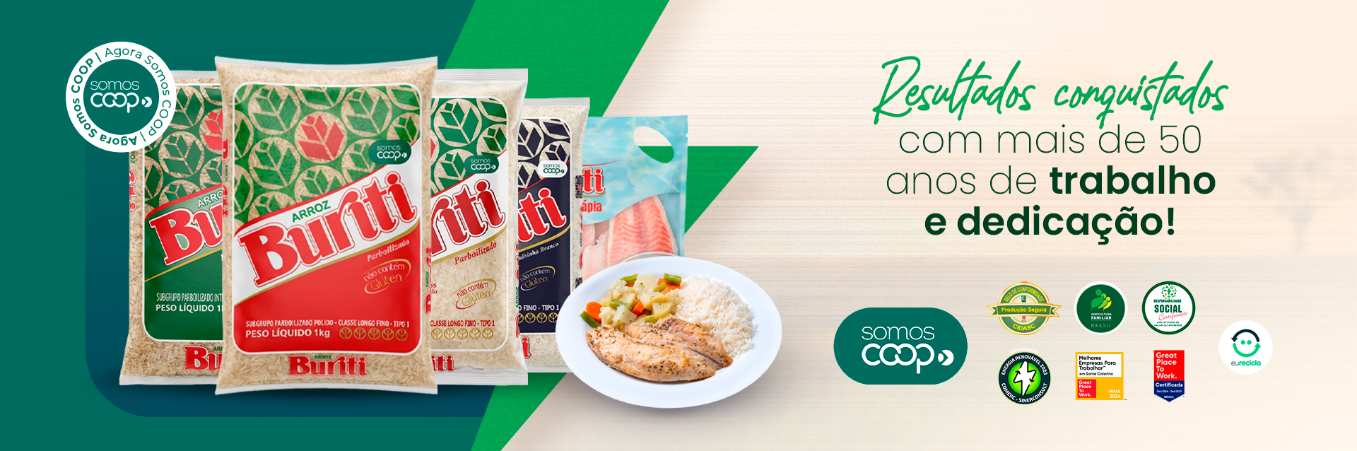 Banner da página inicial